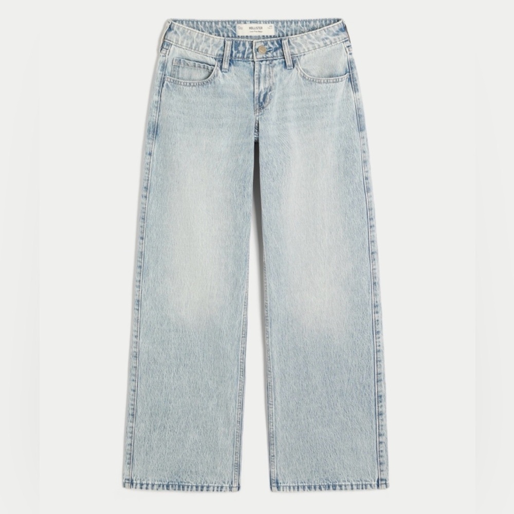 Hollister Low rise baggy jeans